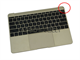 Apple A1534 Gold Keyboard Touchpad Assy Apple A1534 Gold Keyboard Touchpad Assy. Model: 613-04337-A
