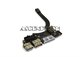 Apple A1398 15.4"Right I/O Board W/Cable. Part Number: 661-8312. Model: 820-3547-A