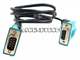 Awm D-Sub Db9m/Db9f 300V Cable E101344