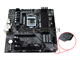Asrock B360m Ib-R1 Motherboard No I/O. Part Number: 80-Mxb9f0-A1a02