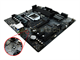 Asrock B360m Ib-R1 Motherboard No I/O. Part Number: 80-Mxb9f0-A1a02