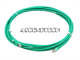 8Ft Flexboot Cat6a Green Network Cable. Model: 8Ft Cat6a Network