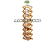 8-Layer Foldable Bamboo Shoe Rack 8-Layer Foldable Bamboo Shoe Rack. Part Number: 8L_Bamboo_Shoe_Rack