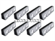 8 Pack Outdoor Solar Powered Fence Light. Part Number: 8Pack_Fence_Lights