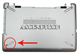 Hp Silver Laptop Bottom Cover 924901-001 Hp Silver Laptop Bottom Cover 924901-001