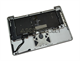 Apple A1286 Silver Keyboard Touchpad Asy. Model: Palmrest For Macbook 15"