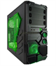 Apevia X-Sniper2 Atx Mid-Tower Pc Case. Model: X-Sniper2-Gn Black/Green