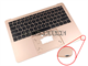 Apple Air A1932 Kb Palmrest Assy No Tp. Part Number: Apple_A1932_Emc3184_Plm_Gold_Ud3