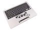 Apple A2289 Kb Palmrest W/ Battery No Tp. Part Number: Apple_A2289_Emc3456_Plm_Silver_Ub