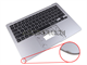 Apple Air A2337 Kb Palmrest Assy No Tp. Part Number: Apple_A2337_Emc3598_Plm_Gray_Uf