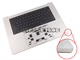Apple Kb Palmrest Assy W/ Battery No Tp. Part Number: Apple_A2485_Emc3651_Plm_Silver_Ud