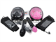 Qingsong 2 Pack Snorkel Mask Black Pink. Part Number: Bc-Black+Pink-L