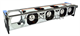 Dell Poweredge 4-Fan W/ Bracket Gy080. Model: Gy080 90Xrn Chhrn-A00