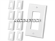 Cml Hardware 40Pack Decorator Wall Plate. Model: Cmwp-B-40