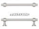7-Pack Stainless Steel Cabinet Handles. Part Number: Cabinet_Handles_Nob