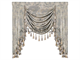 Loom And Mill 39"W X 45"L Gray Curtain. Part Number: Curtain_39Inw