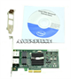 Intel 82571Gb Pro/1000 Dual Port Card. Model: D49919 D49921 82571Gb Lp