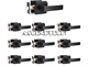 Probrico 10 Pack Door Levers Dl01bkps-10