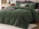 Bedsure Queen Green Duvet Cover Set. Part Number: Duvet_Cover_Set_Gr_Q