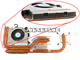 Msi Gf63 Heatsink Fan E32-2500301-Hh7