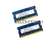 Hynix 2Gb Kit 2X1gb Ddr3 Sodimm Memory. Model: Pc3-8500S Hymt112s6bfr6c
