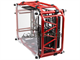 In Win D-Frame Red Chassis Open-Frame. Model: D-Frame Aluminum Atx Case