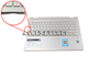 Hp 14-Dh Kb Palmrest Tp Assy L53787-001