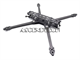 Qwinout Lx10 V2 10In Carbon Drone Frame