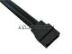 13" Black Sata Serial Ata Data Cable. Model: M.350907900-000 13" Sata