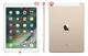 Apple Ipad Air 2 A1567 128Gb Gold Tablet. Part Number: Mh332ll/A