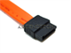 11" Orange Sata Hard Drive Data Cable. Model: Nk296 0Nk296 Cn-0Nk296