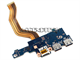 Samsung Np730qda I/O Board With Cable. Model: Apollon13-Usb