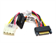 Sata Male To Sata Female To Molex Ide. Model: Ps Sata/Molex Adapter Cbl