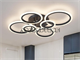 Shine Luest Black Modern Ceiling Light. Model: Slgy404-B