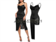 Popilush M Shapewear Satin Corset Dress Popilush M Shapewear Satin Corset Dress. Part Number: Satin_Corset_Dress_M_Bk