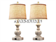 2-Pack T0102 Table Lamps With Led Bulbs