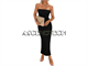Prettygarden Black Tube Woman Dress. Part Number: Tube_Dress_New