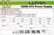 Ultra Ult-Ls5000p 500 Watt Power Supply