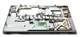 Dell W9145 Palmrest Touchpad Assembly. Model: W9145 Cn-0W9145