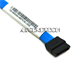 Dell 13" Blue Sata Odd Drive Cable Wg404. Part Number: Wg404 0Wg404 Cn-0Wg404