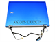 Dell Y494c Led Blue Back Cover & Hinges. Model: Y494c 0Y494c Cn-0Y494c