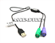 Dell Yf441 Kvm Usb To Ps2 Switch Cable. Model: Yf441 0Yf441 Cn-0Yf441