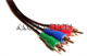 6Ft Component Red Blue Green Video Cable 6Ft Component Red Blue Green Video Cable. Model: 2 Meter Rca Coaxial Cable